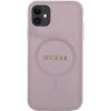 Guess GUHMN61PSAHMCP iPhone 11 / Xr 6.1 różowy/pink hardcase Saffiano MagSafe